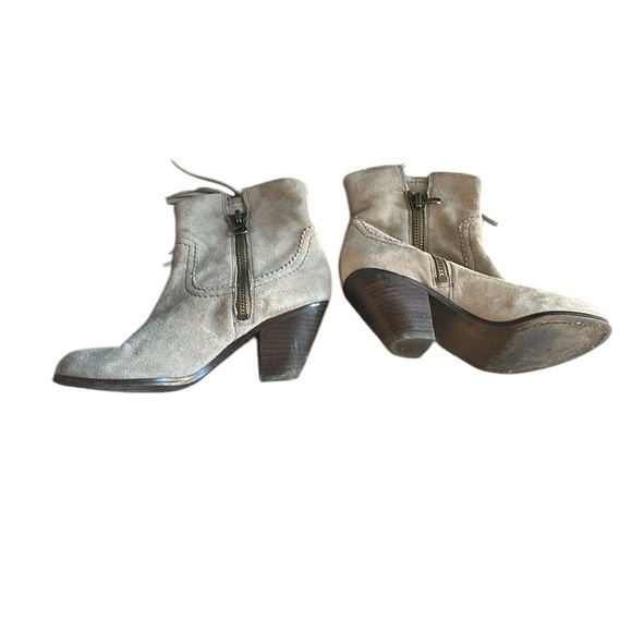 Sam Edelman Fringe Suede Boots 7 Festival Western - Picture 3 of 4